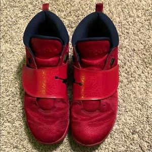 Red Jordan’s laceless